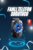 Telefonu Soğutma Fanı Radyatör Mobil Cihazlara Uyumlu Soğutucu - 1