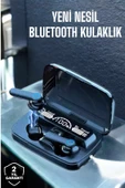 Bluetooth Kulaklık Powerbankli Dijital Göstergeli Dokunmatik Kontrol thumbnail 1