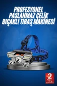 5 LED Far Şarj Edilebilir Güçlü Kafa Lambası Kamp Lambası 4 Modlu - 1