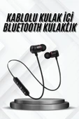 Bluetooth Bağlantılı Kablolu Mıknatıslı Sport Kulaklık thumbnail 1