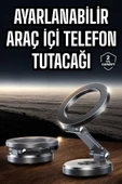 Araç İçi Telefon Tutacağı Manyetik Tasarım Ayarlanabilir - 1