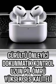 3.Nesil TWS Bluetooth Kulaklık Mikrofonlu ANC Özelliği Dokunmatik Kontrol thumbnail 2