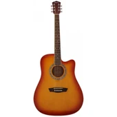 Washburn WA90CETS Elektro Akustik Gitar thumbnail 2