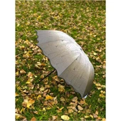 Marlux Rüzgarda Kırılmayan Yağmur Damlacıklı Renkli Kadın Şemsiye thumbnail 3