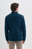 Cazador Yarım Balıkçı Yaka Kalın Polar Regular Fit Sweatshirt-56320 thumbnail 3