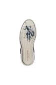 U.S. Polo Assn. U.s. Polo Penelope Hıgh Siyah Uzun Boğazlı Keten Sneaker Ayakkabı - 4