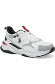 U.S. Polo Assn. U.S.POLO ASSN SOLIDAR 5PR BEYAZ COMFORT CASUAL ANATOMİK SPOR AYAKKABI - 1