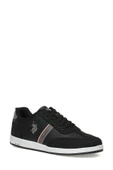 U.S. Polo Assn. KARES WT 4PR Siyah Erkek Sneaker Spor Ayakkabı-Siyah - 1