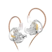KZ EDX In-Ear Monitor Kulak İçi Kulaklık (Crystal-Şeffaf) - 1