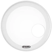 EVANS BD22RSW 22" DERİ RESONAT SMOOTH KİCK BEYAZ ÖN DELİKLİ TEK KAT - 2