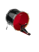 EVANS BD20HR 20" DERİ HYDRAULIC KIRMIZI KİCK CLEAR YAĞLI ÇİFT KAT - 1