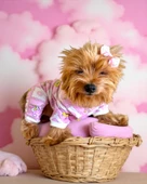 Teddy Toad Penye Köpek Tulum Pijama - 1