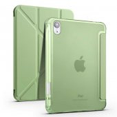 Apple iPad Mini 2021 (6.Nesil) Kılıf Kalem Bölmeli Standlı Silikon - 8