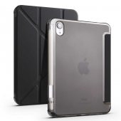 Apple iPad Mini 2021 (6.Nesil) Kılıf Kalem Bölmeli Standlı Silikon - 12