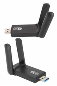 Wifi Alıcı Dual Band Usb 3.0 Adaptör Kablosuz Windows 7/8/10/11 - 4