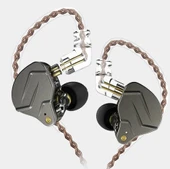 KZ ZSN PRO In-Ear Monitor Hibrit Sürücü HiFi Kulak İçi Kulaklık (Gray-Gri) - 1