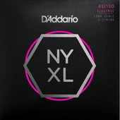 DADDARIO NYXL45130 BASS GİTAR TEL SETİ, NYXL SERİSİ, LONG SCALE, 5 TELLİ - 1