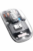Kablosuz Mouse Fare Şarjlı Bluetooth Wireless Çift Modlu Sessiz - 1