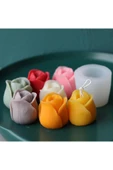 Siliko World Mum Kalıbı 3d Gül Desen - 2