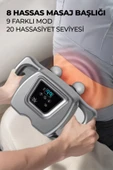 ROBO 8 Başlıklı Şarjlı Isıtmalı Masaj Aleti - 7