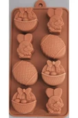 MENDELS Yumurta Ve Tavşan Silikon Çikolata Kalıbı - 2