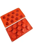 Siliko World Silikon Kek Muffin Mum Epoksi Sabun Kalıbı - 2
