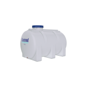 500 Litre Polietilen Yatay Su Deposu - Beyaz - 1