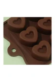 Siliko World Silikon Çikolata Kalıbı Kalp - 5