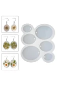 Siliko World Silikon Epoksi Kolye Küpe Kalıbı - 1