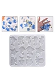 Siliko World Epoksi Silikon Kalıp Deniz Canlıları Anahtarlık Kolye Kalıbı - 1