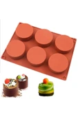 Siliko World Silikon Porsiyonluk Kek & Pasta Kalıbı Mum, Sabun ve Epoksi Yapımında Kullanılabilir thumbnail 7