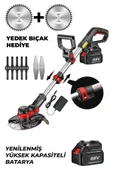 ROBO Şarjlı Çim Biçme Makinesi Tırpan 88v - 1