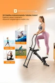 ROBO Katlanabilir Dikey Tırmanma Egzersiz Aleti Yeni Versiyon Siyah - 3