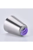 Siliko World Paslanmaz Çelik Krema Sıkma Torbası Ucu , Rus Duyu, 1 Adet+4 Adet Sıkma Torbası - 2