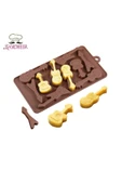 Siliko World Silikon Çikolata Kalıbı Gitarlar - 1