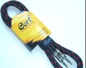 GİTAR KABLO GÜRÜLTÜSÜZ 5M (NOISLESS), SİYAH, GOLD - 1