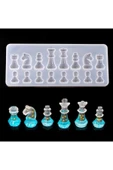 Siliko World Epoksi Reçine Kalıp Santranç Kalıbı - 1