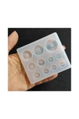 Siliko World Silikon Epoksi Kalıbı Düğme Kalıbı - 4