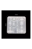 Siliko World Epoksi Silikon Çoklu Küpe Takı Kalıbı - 5