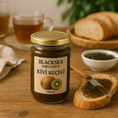 Doğal Kivi Reçeli 200 ml  Katkısız  Geleneksel Yöntemlerle Hazırlanmış  BlackSea Organics thumbnail 3