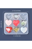Siliko World Çoklu Kalp Reçine Epoksi Ve Sabun Kalıbı - 4