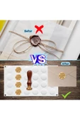 Siliko World Silikon Epoksi Çoklu Daire Anahtarlık Kolye Mum Ve Mühür Kalıbı - 4