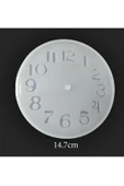 Siliko World Silikon Epoksi Reçine Kalıp Saat Kalıbı 15,5cm thumbnail 5