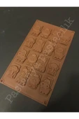 PASTANYA Çikolata Büskivi Kalıbı Hayvan Safarai Desenli - 1