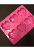 PASTANYA Kalpli Kristal Çikolata Kalıbı - 1