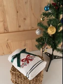 Pamuklu 2'li 40x70 cm Modern & Şık Hediyelik Havlu Seti Baveno thumbnail 11