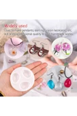 Siliko World Silikon Epoksi 3lü Damla Kolye Ve Küpe Kalıbı - 2