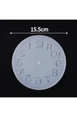 Siliko World Silikon Epoksi Reçine Kalıp Saat Kalıbı 15,5cm thumbnail 3