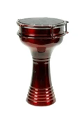 DAB20WR Darbuka Alüminyum 20 X 37 Bordo - 1