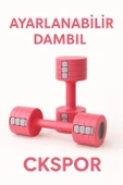 Ayarlanabilir Dambıl Seti 2×2,5 Kg Ayarlanabilir Ağırlık  – Spor & Fitness Aleti 4'ü 1 Arada - 2